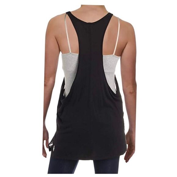 FREE People Women Together Black Racerback tank top - Picture 9 of 10